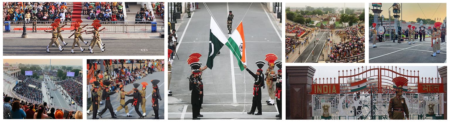 Retreat Ceremony at Wagah Border Amritsar