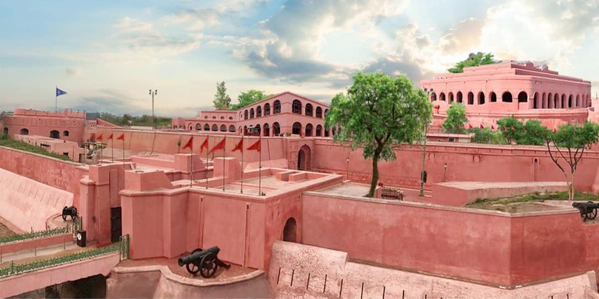 Beautiful view of Gobindgarh Fort Amritsar