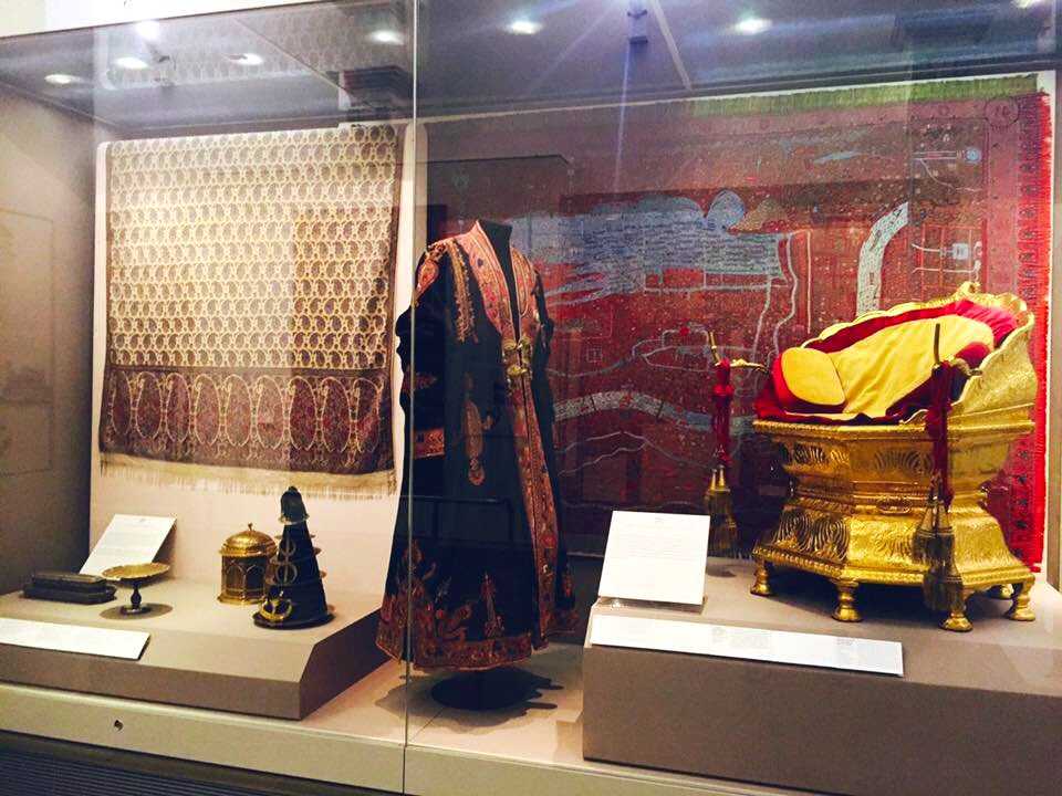 Maharaja Ranjit Singh’s arms and armour on display at Maharaja Ranjit singh Museum Amritsar
